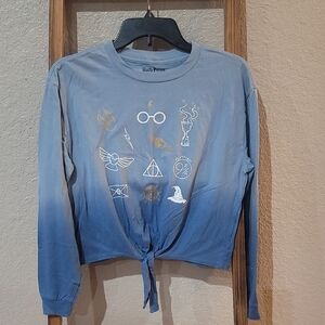 Harry Potter Tie Front top